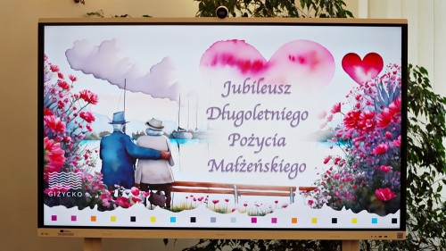 Burmistrz Giżycka wręczyła Medale za Długoletnie Pożycie Małżeńskie