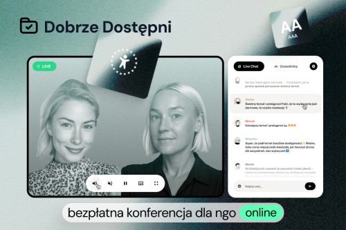 Konferencja Dobrze Dostępni | Dostępność cyfrowa dla NGO