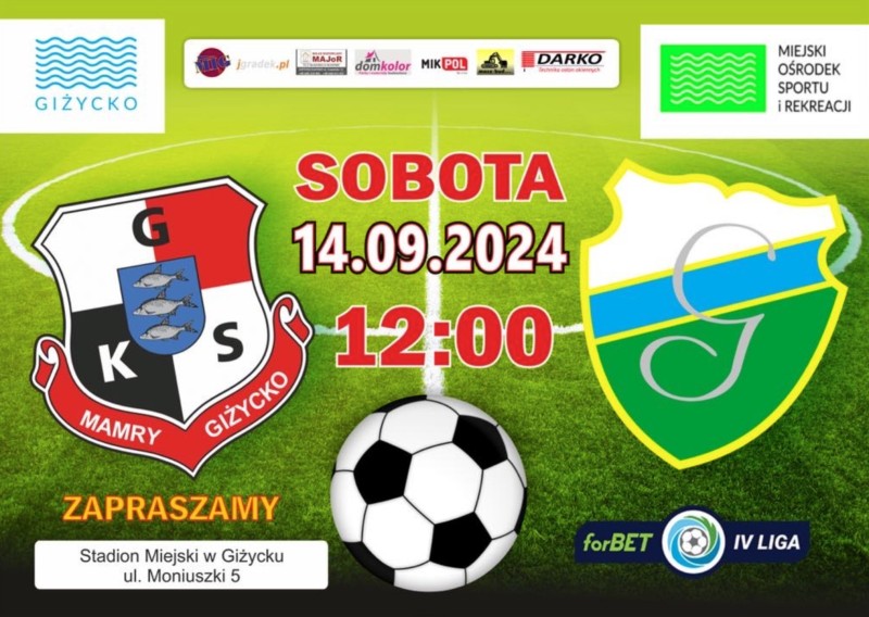 GKS Mamry Giżycko vs Granica Kętrzyn